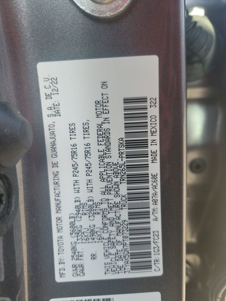 Certified 2023 Toyota Tacoma SR5 image 36