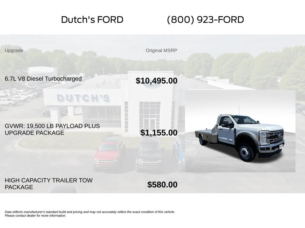 New 2024 Ford F550 2WD Regular Cab Super Duty image 5
