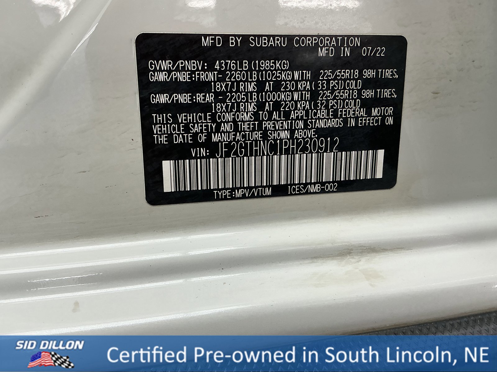 Used 2023 Subaru Crosstrek 2.5i Limited w/ Popular Package #4 image 14