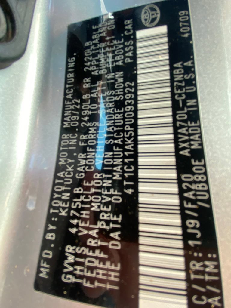 Used 2023 Toyota Camry LE FWD image 30