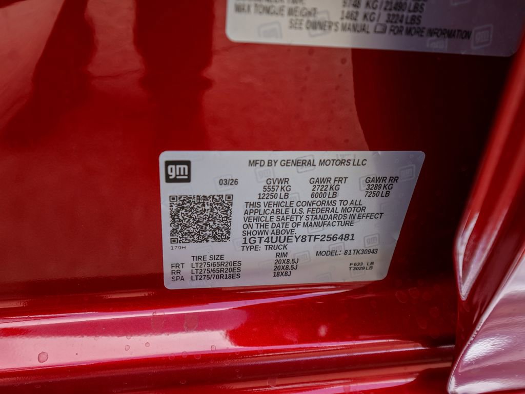 New 2026 GMC Sierra 3500 SLT w/ SLT Premium Package AWD/4WD image 38