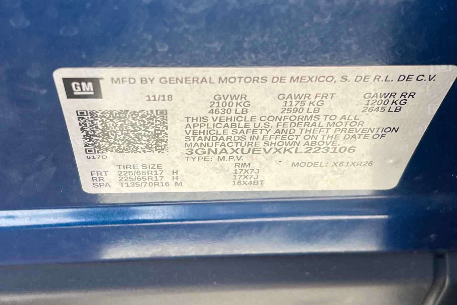 Used 2019 Chevrolet Equinox LT AWD/4WD image 25