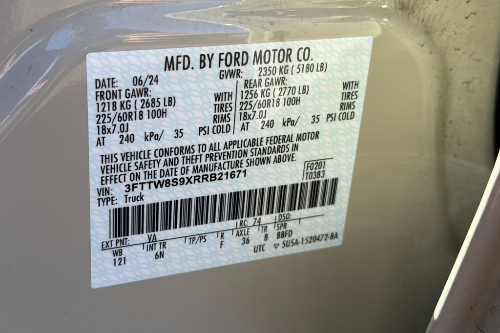 Certified 2024 Ford Maverick Lariat image 27