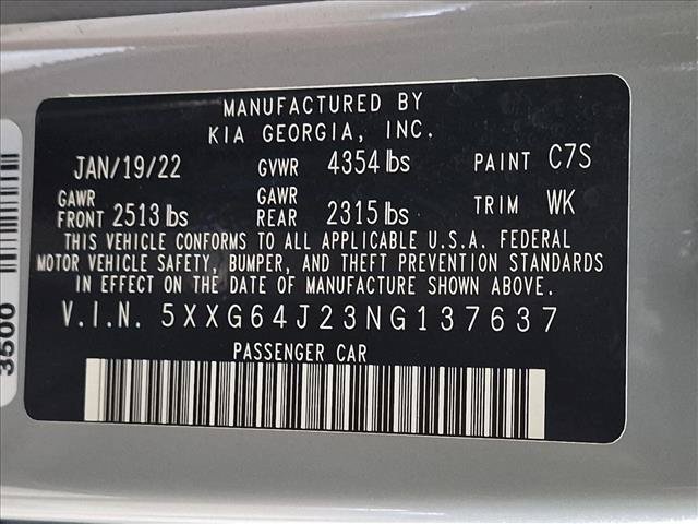 Used 2022 Kia K5 GT-Line FWD image 25
