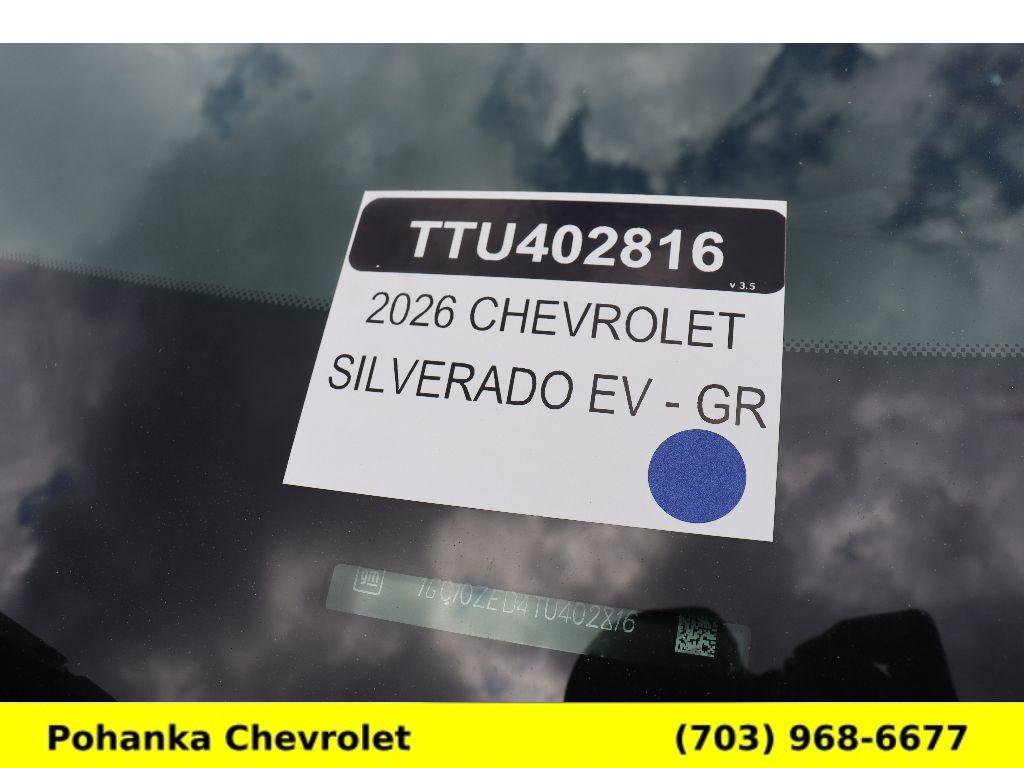 New 2026 Chevrolet Silverado EV LT w/ Plus Package image 30