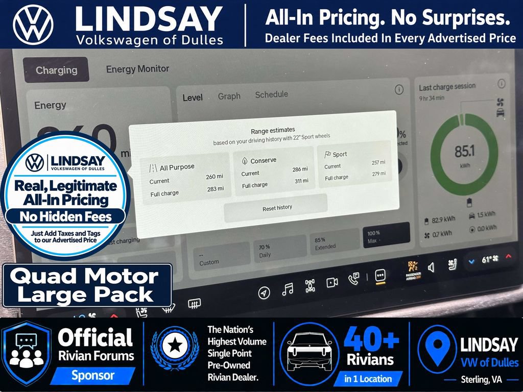 Used 2022 Rivian R1T Launch Edition AWD/4WD image 27