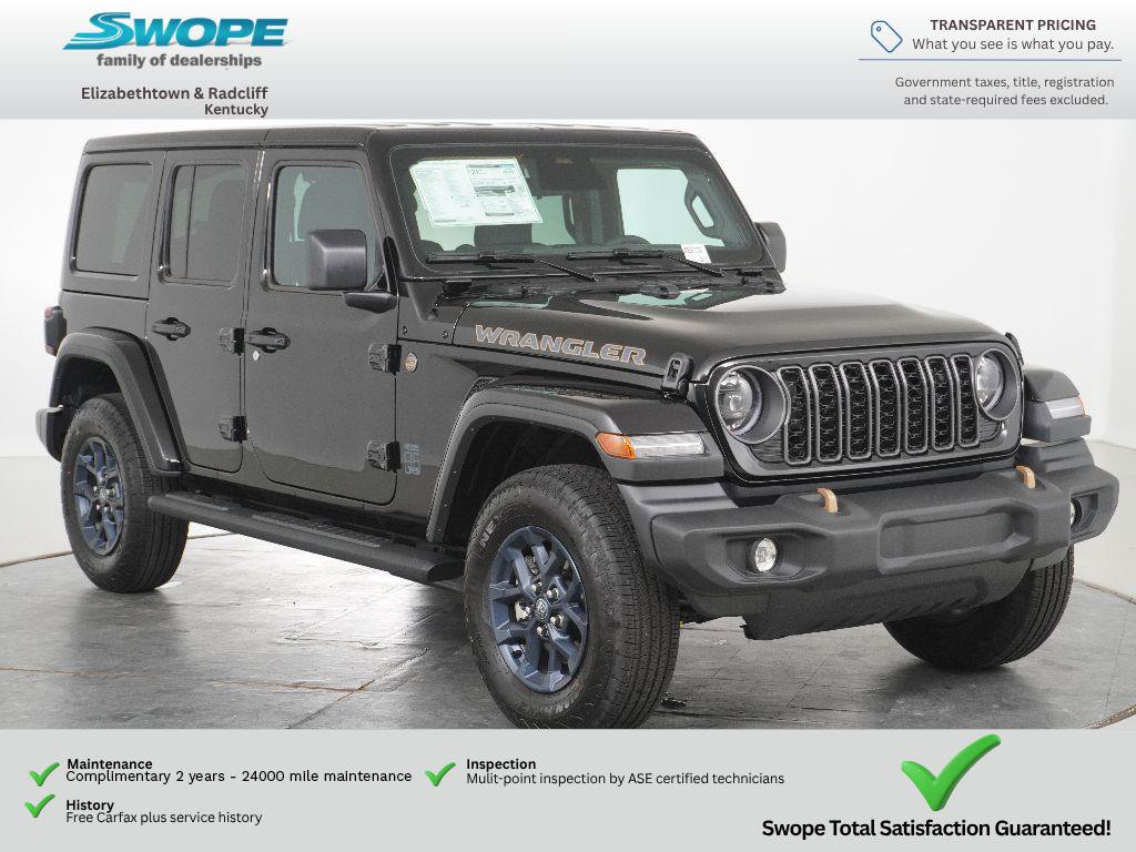 New 2026 Jeep Wrangler Unlimited Sport