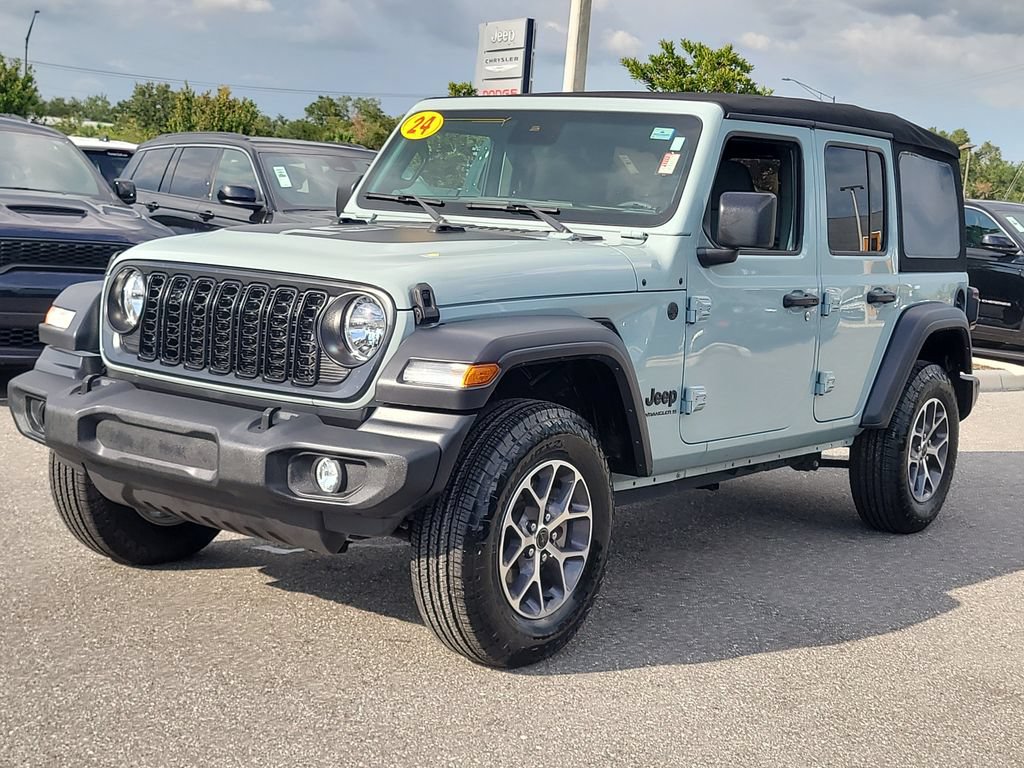 Certified 2024 Jeep Wrangler Unlimited Sport AWD/4WD image 2