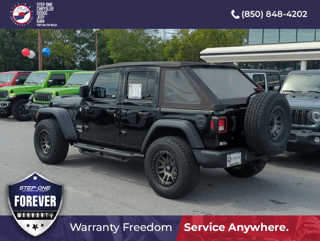 Used 2019 Jeep Wrangler Unlimited Sport S AWD/4WD image 4