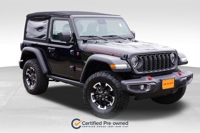 Certified 2024 Jeep Wrangler Rubicon w/ Convenience Group