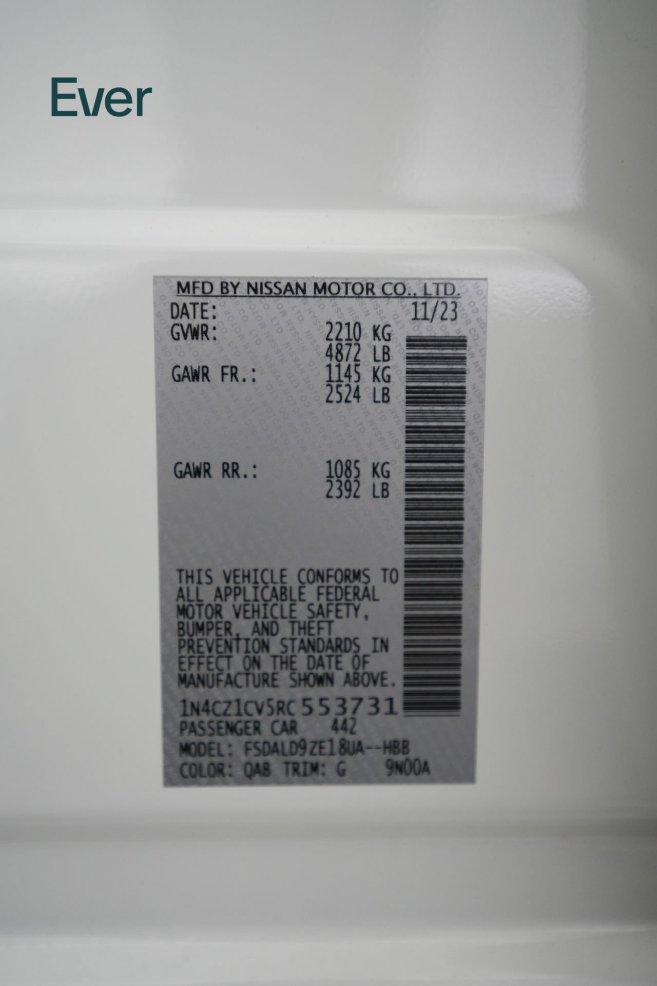 Used 2024 Nissan Leaf SV Plus FWD image 26