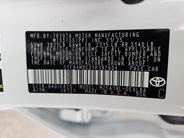 Used 2026 Toyota Corolla LE FWD image 30