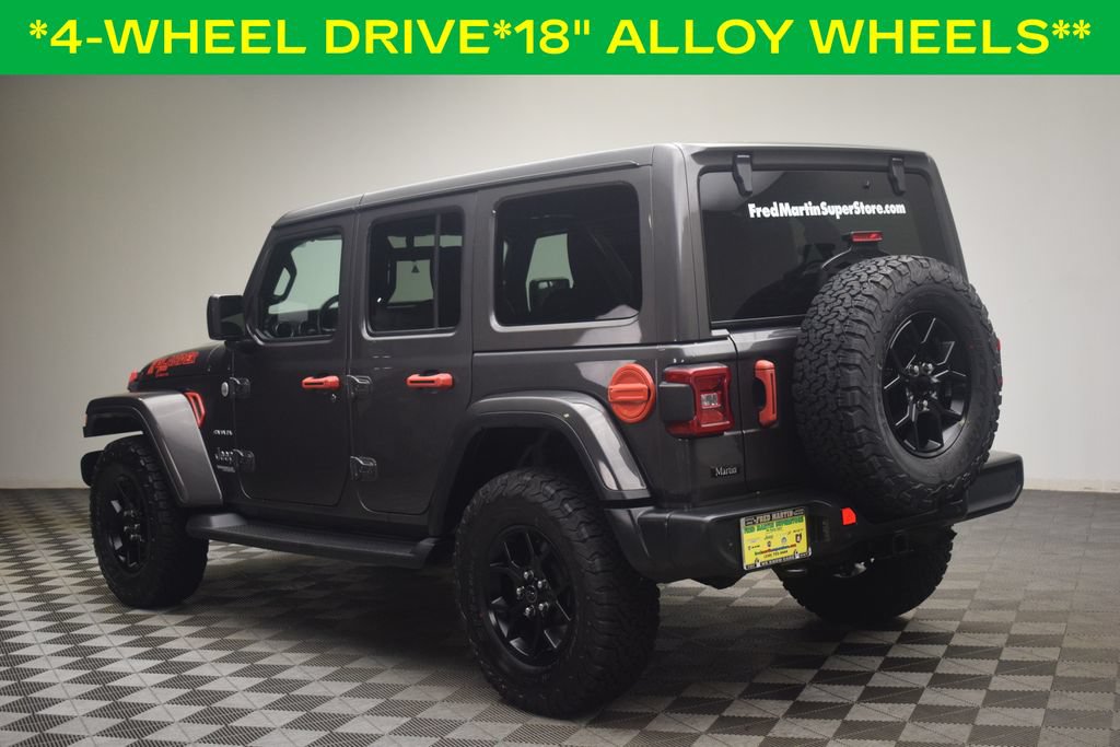 Used 2021 Jeep Wrangler Unlimited Sahara AWD/4WD image 6