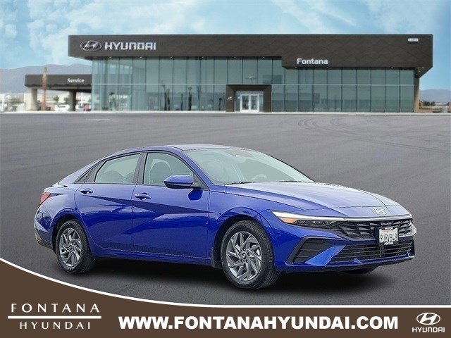 Certified 2025 Hyundai Elantra Blue