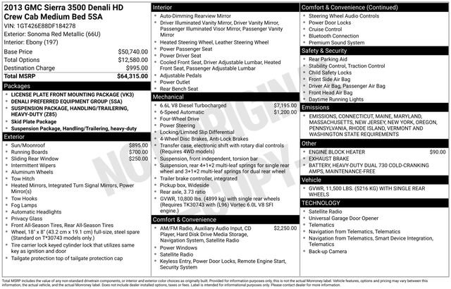 Used 2013 GMC Sierra 3500 Denali image 27