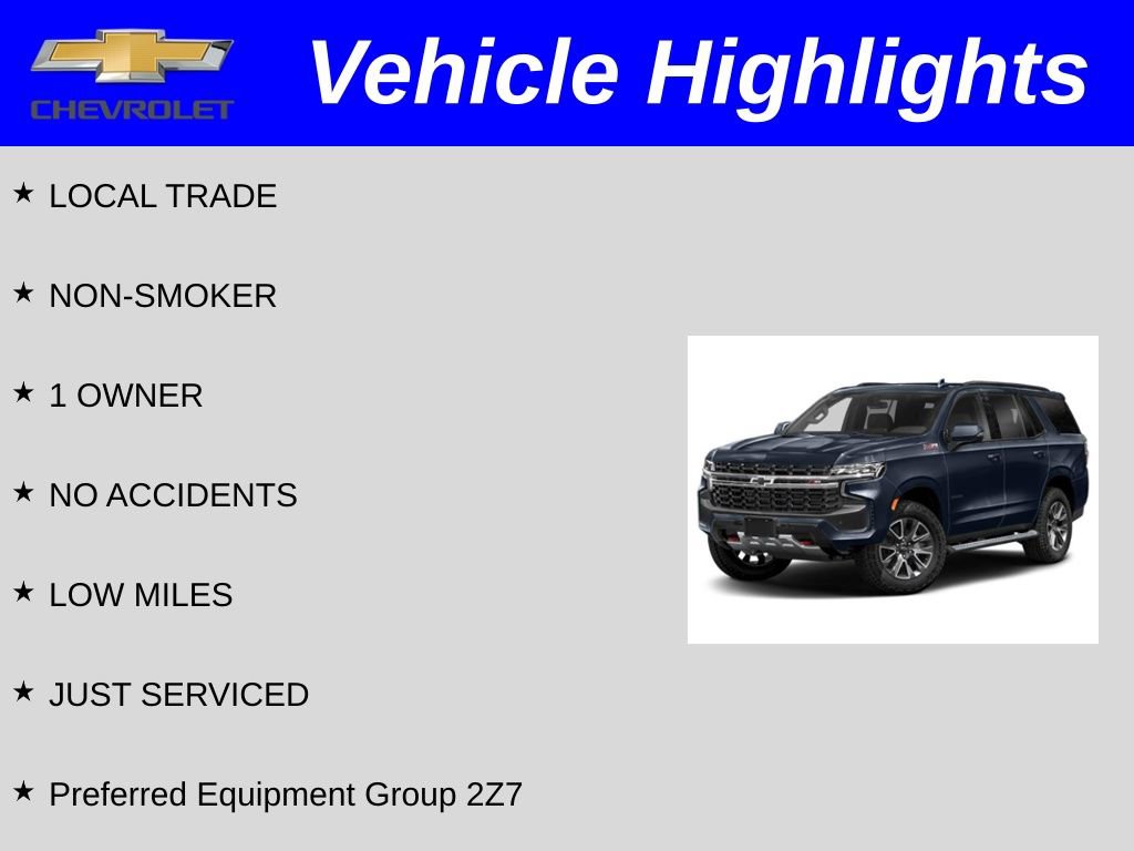 Used 2021 Chevrolet Tahoe Z71 image 2