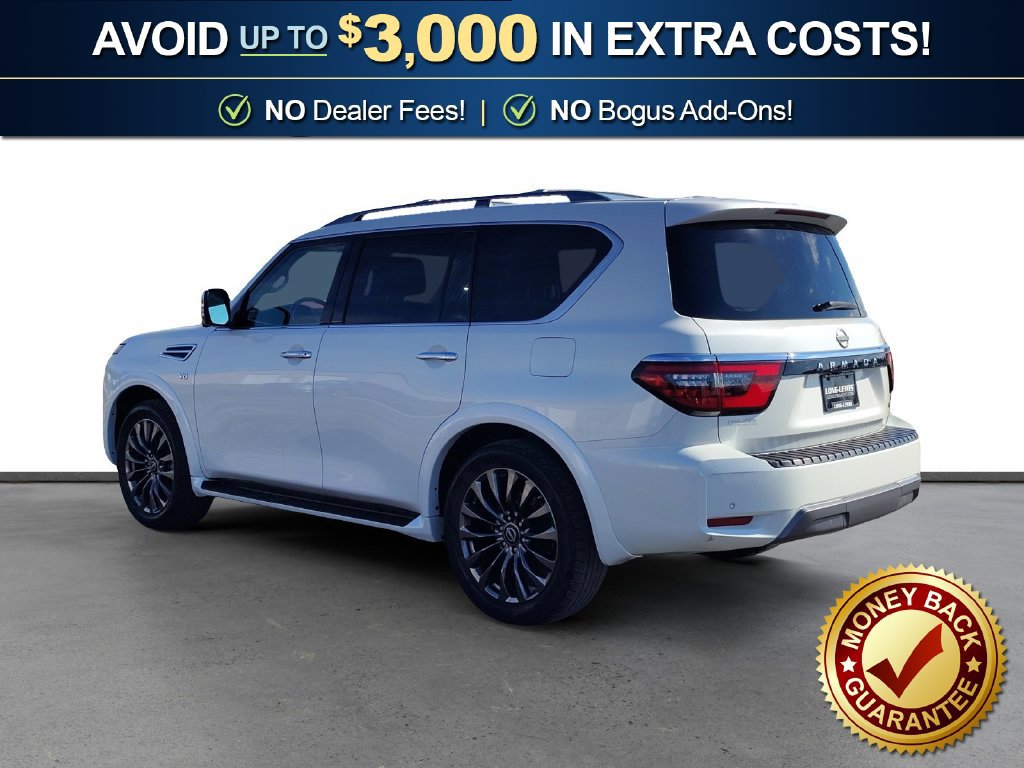 Used 2022 Nissan Armada Platinum w/ Captain's Chairs Package RWD image 4