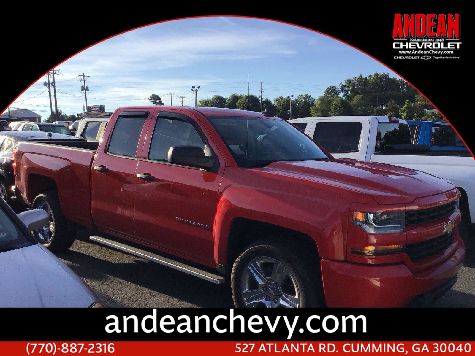 Used 2018 Chevrolet Silverado 1500 Custom w/ Custom Value Package RWD image 1