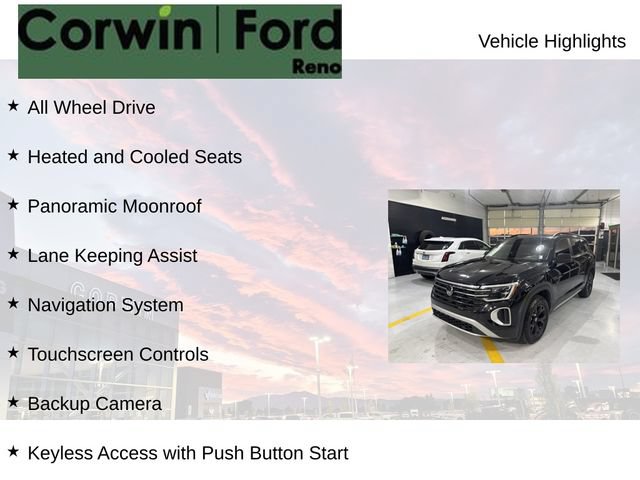 Used 2024 Volkswagen Atlas Peak Edition SEL AWD/4WD image 8