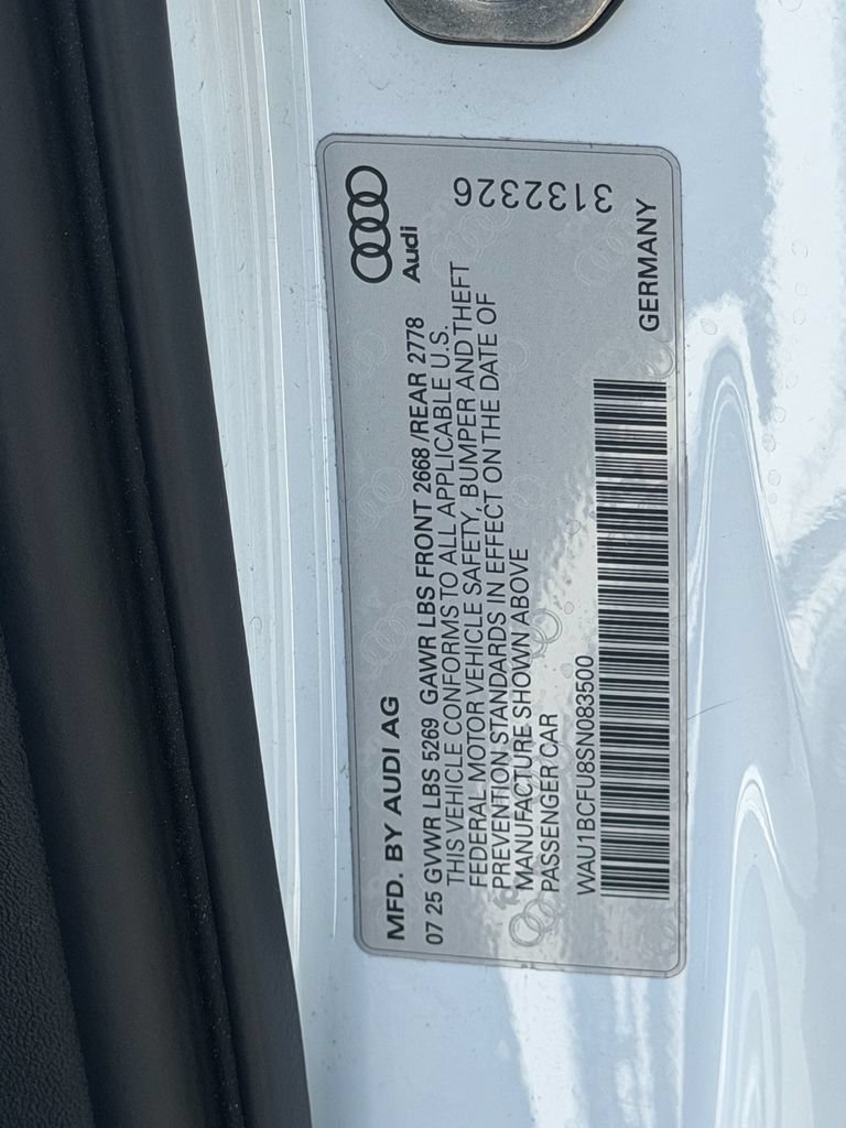 Certified 2025 Audi A5 2.0T Premium w/ Convenience Package AWD/4WD image 9