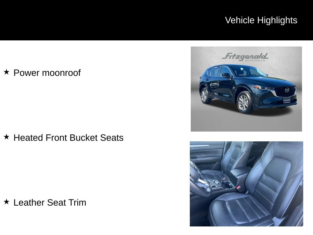 Used 2025 MAZDA CX-5 AWD 2.5 S w/ Preferred Package image 9