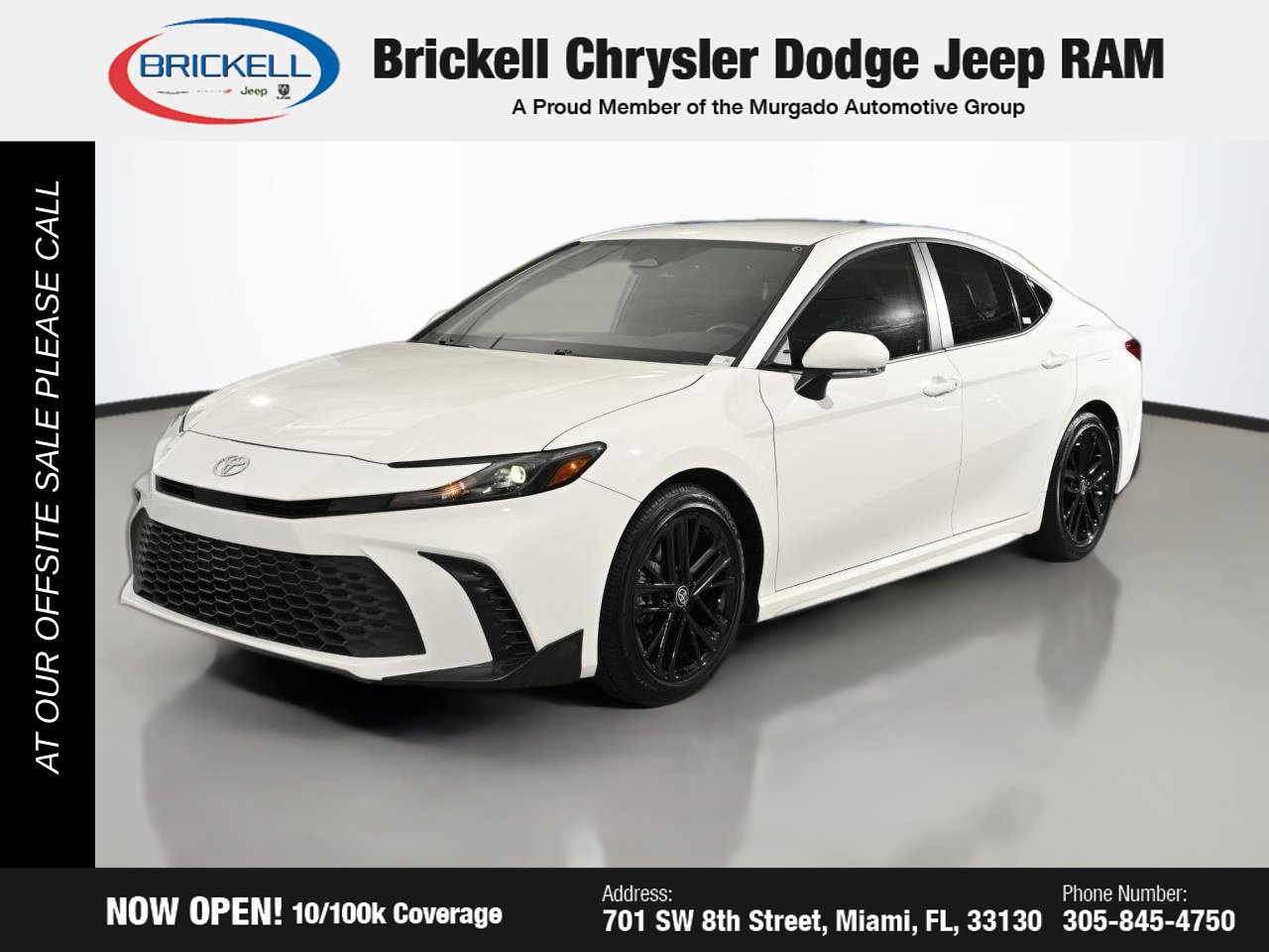 Used 2025 Toyota Camry SE w/ Multimedia Upgrade Package