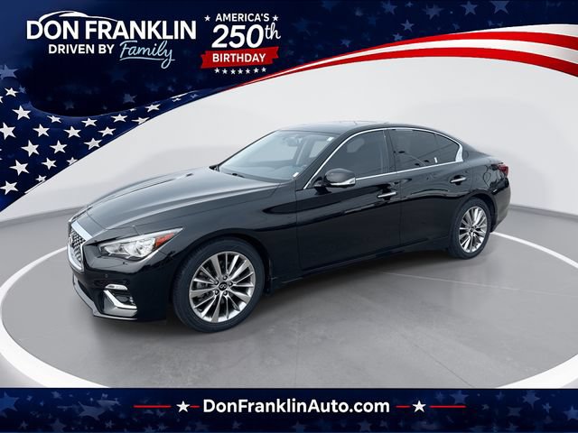 Used 2023 INFINITI Q50 Luxe w/ Cargo Package AWD/4WD image 1