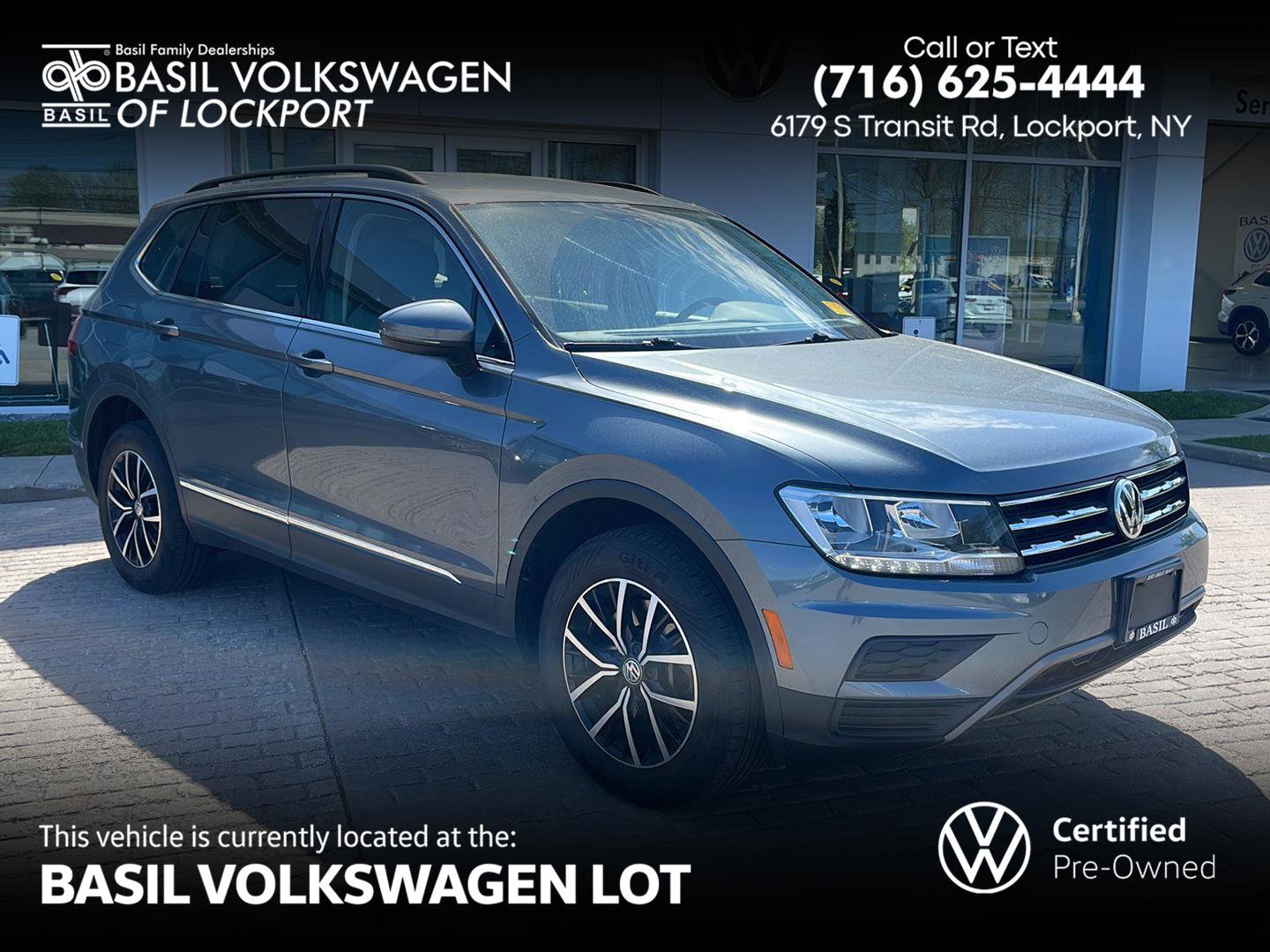 Certified 2021 Volkswagen Tiguan SE