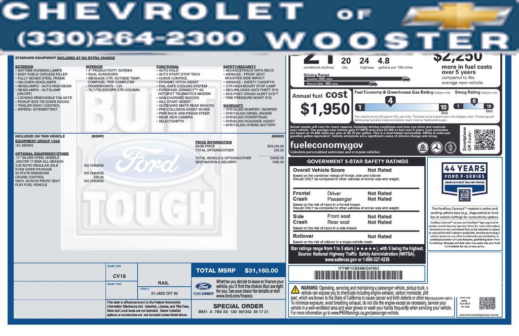 Used 2021 Ford F150 XL image 33