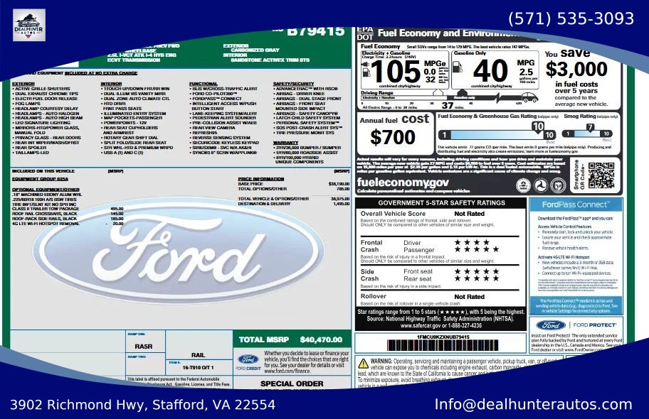 Used 2022 Ford Escape SEL w/ Class II Trailer Tow Package FWD image 2