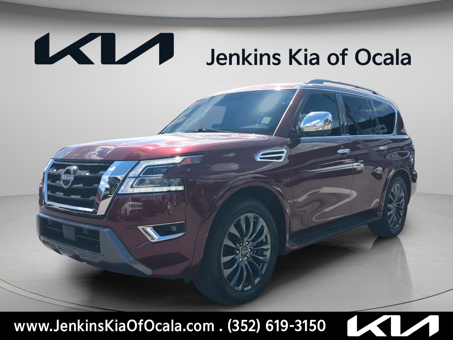 Used 2023 Nissan Armada Platinum w/ Captain's Chairs Package AWD/4WD image 8