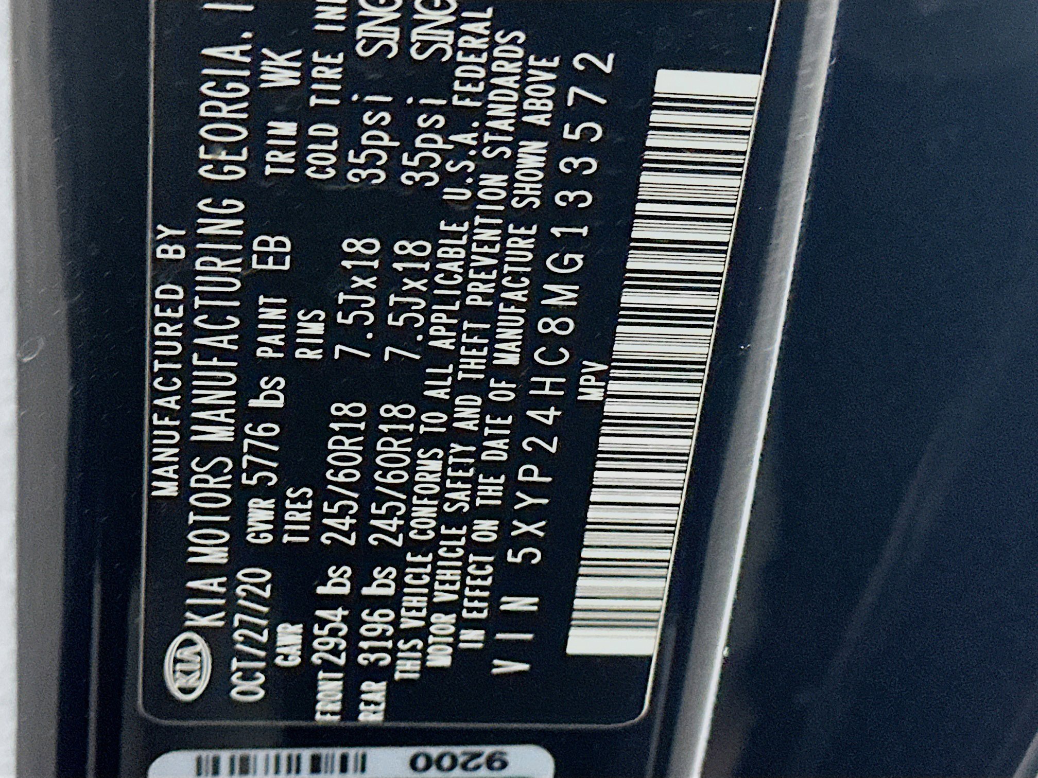 Used 2021 Kia Telluride LX image 12