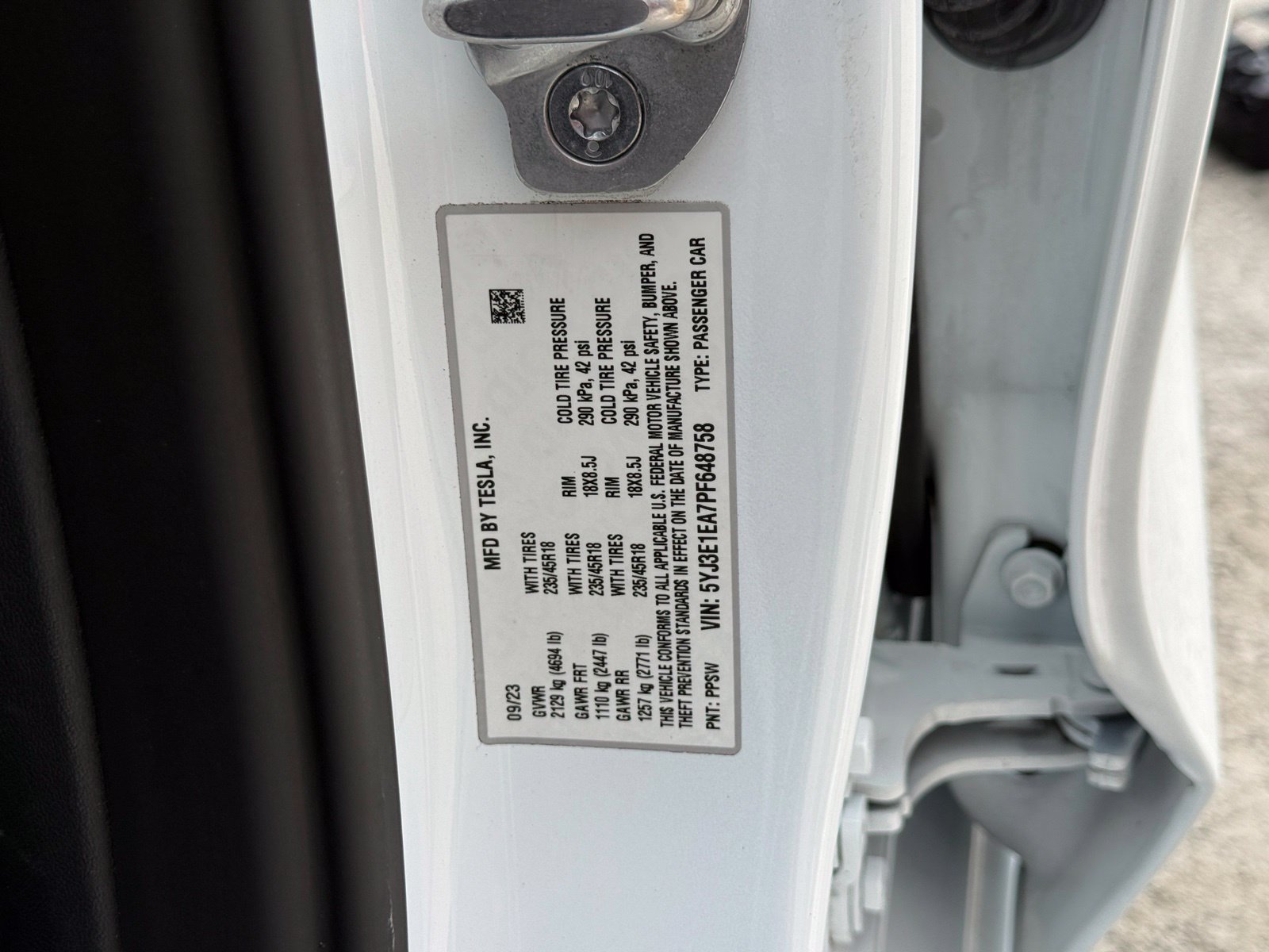 Used 2023 Tesla Model 3 Standard Range RWD image 24