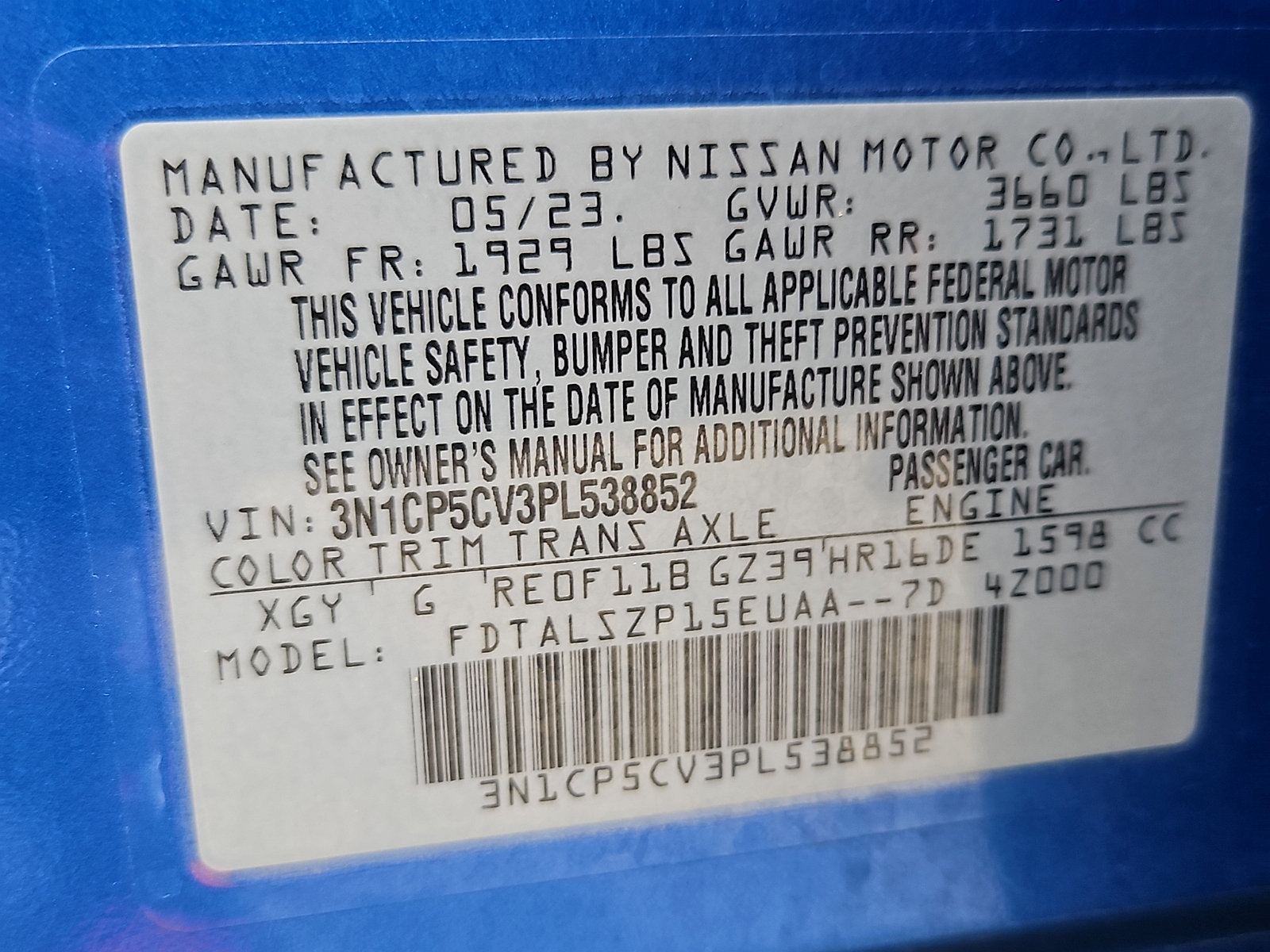 Used 2023 Nissan Kicks SV FWD image 26