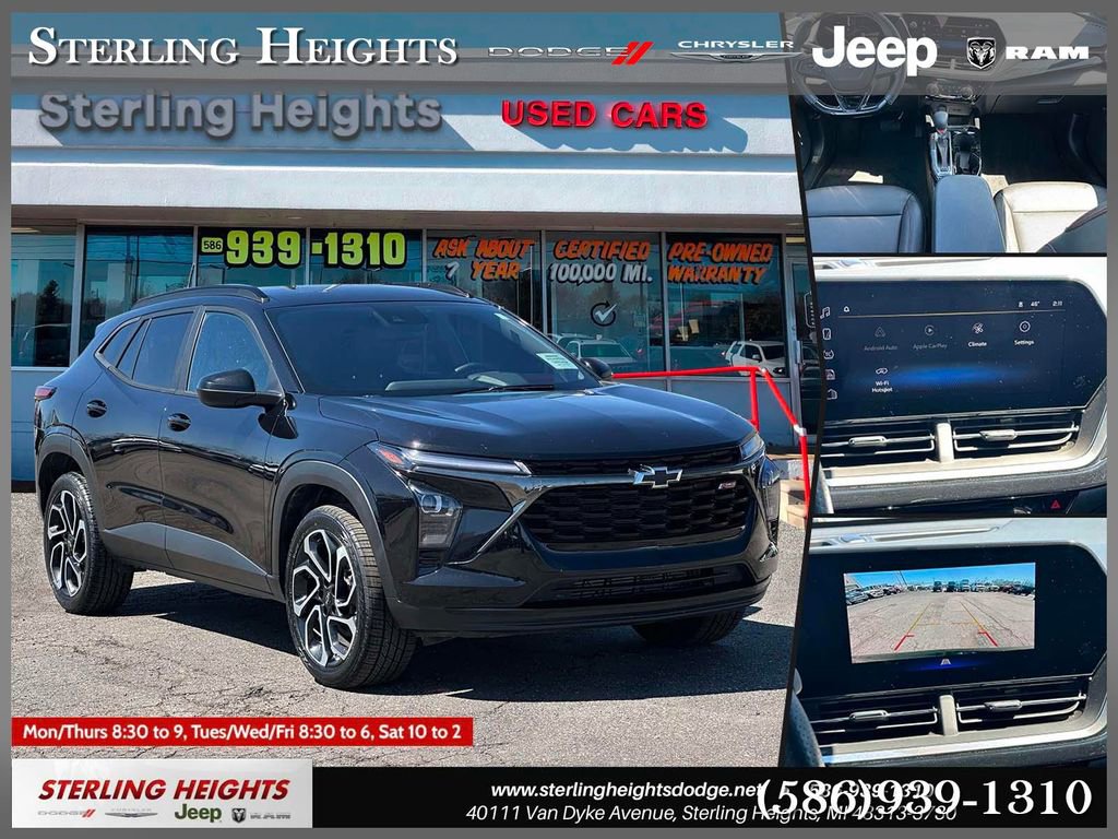 Used 2024 Chevrolet Trax RS w/ Driver Confidence Package FWD image 1