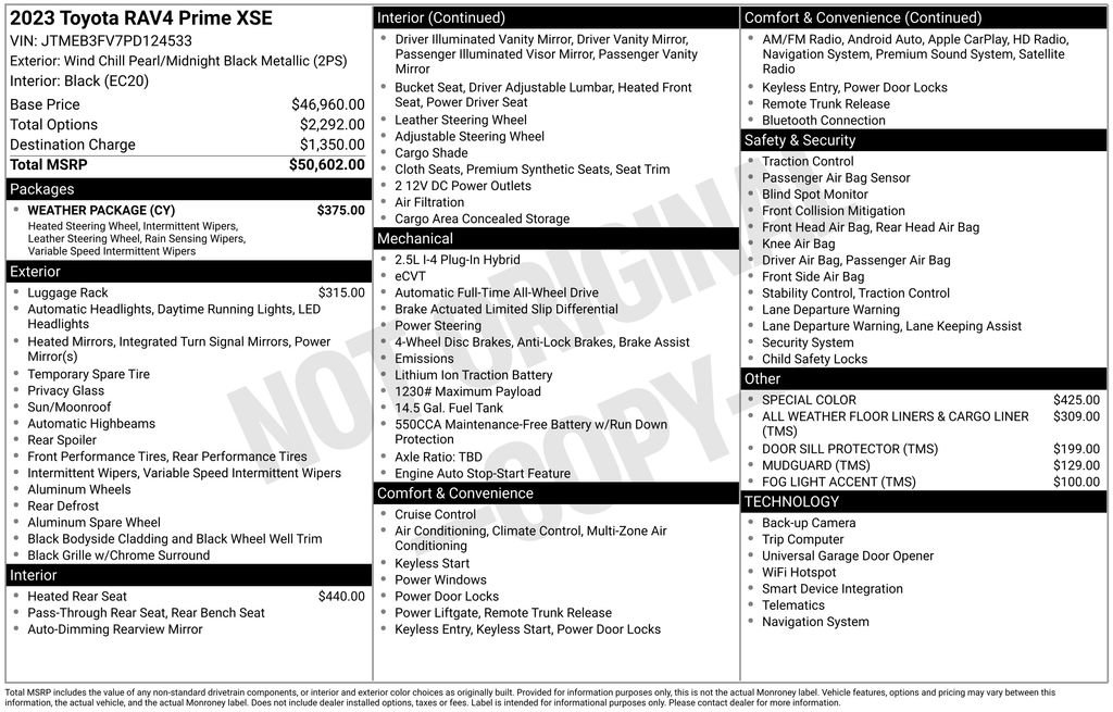 Used 2023 Toyota RAV4 XSE w/ Weather Package AWD/4WD image 6