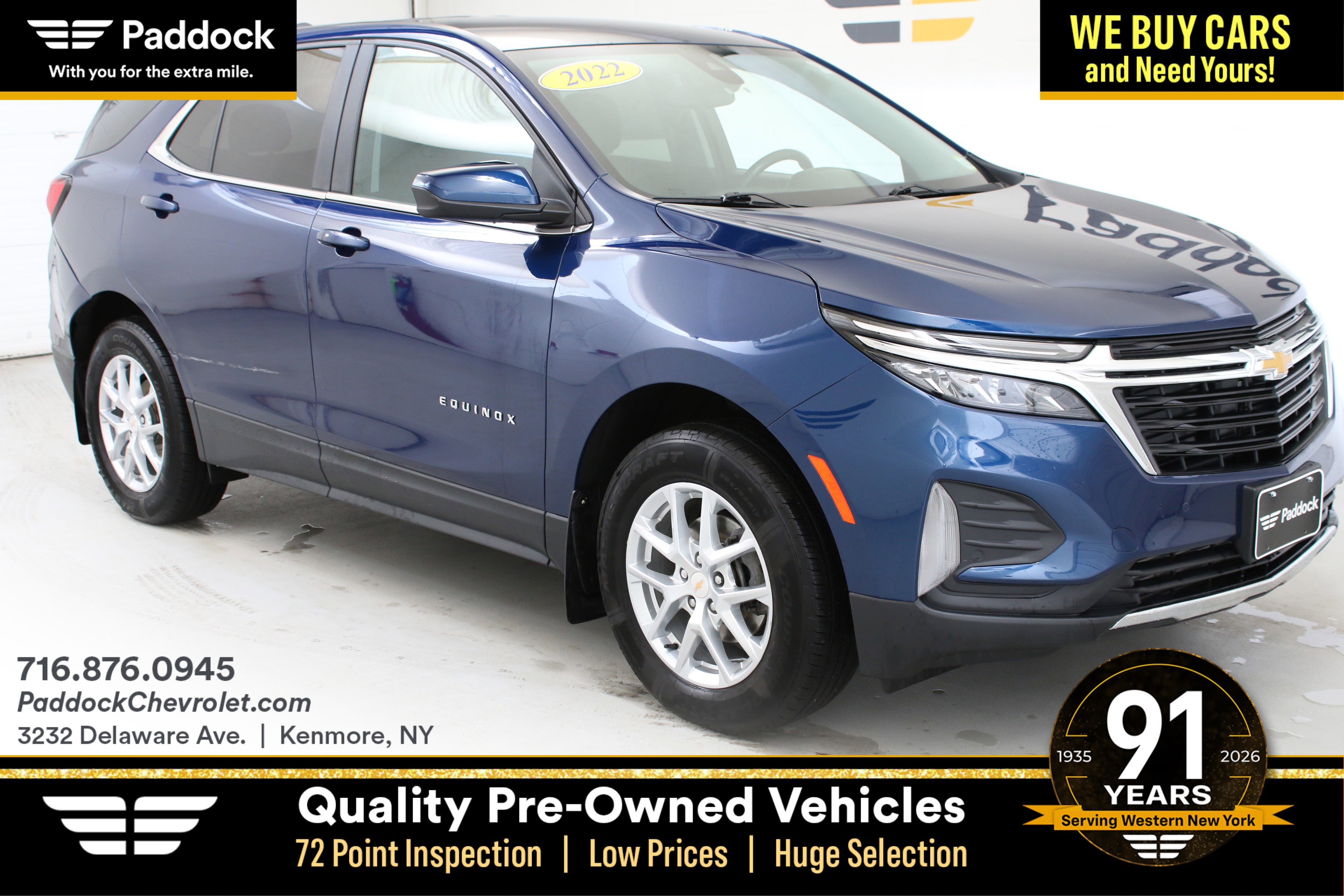 Used 2022 Chevrolet Equinox LT