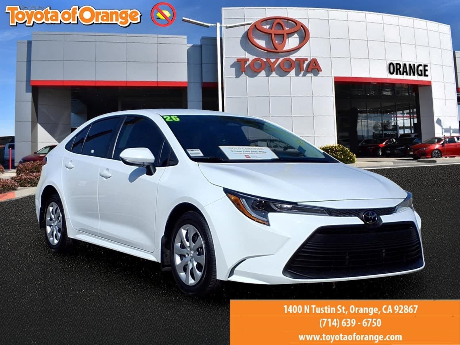 Certified 2026 Toyota Corolla LE FWD image 1
