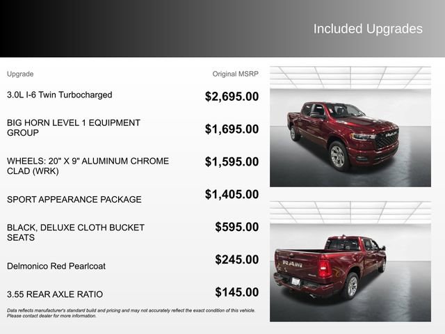 Used 2025 RAM 1500 Big Horn AWD/4WD image 4