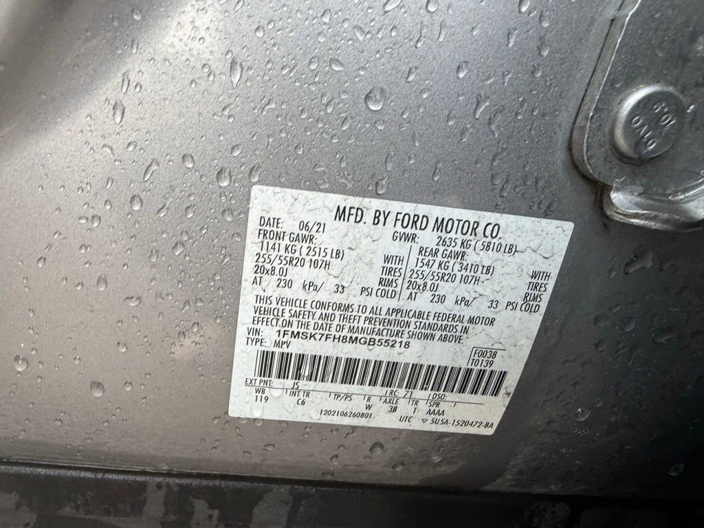 Used 2021 Ford Explorer Limited w/ Equipment Group 301A image 25