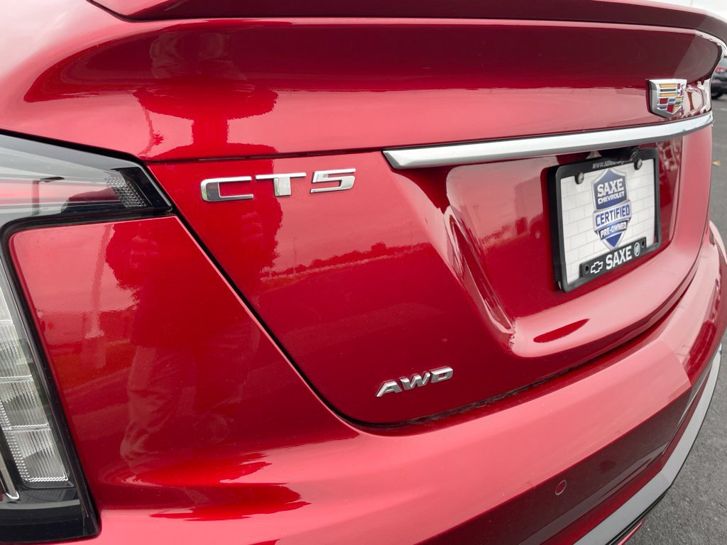 Used 2026 Cadillac CT5 Sport w/ LPO, Red Accent Package AWD/4WD image 44