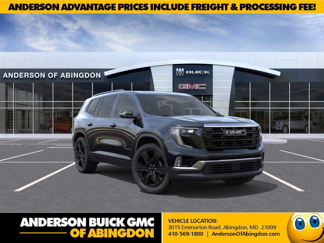 New 2026 GMC Acadia Elevation w/ Super Cruise Package AWD/4WD image 1