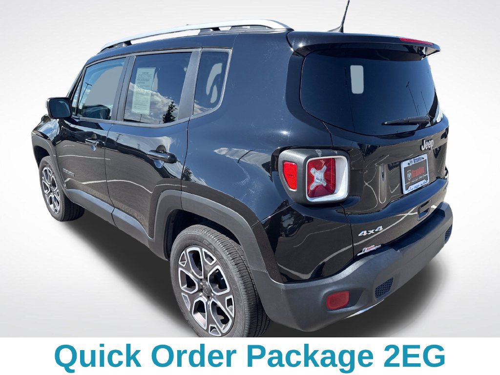 Used 2018 Jeep Renegade Limited w/ UConnect 8.4 Nav Group AWD/4WD image 4