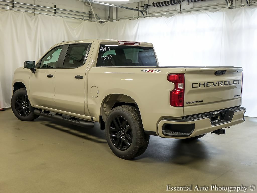 New 2026 Chevrolet Silverado 1500 Custom w/ Turbomax Blackout Package AWD/4WD image 8