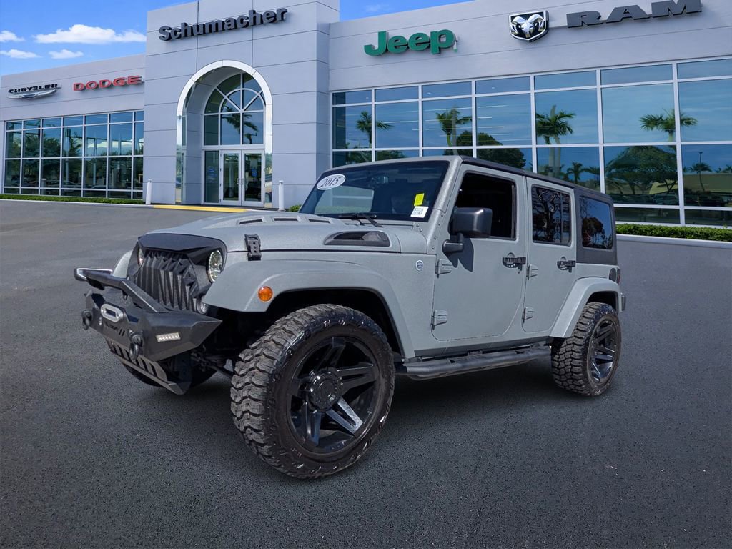 Used 2015 Jeep Wrangler Unlimited Sahara w/ Dual Top Group image 3