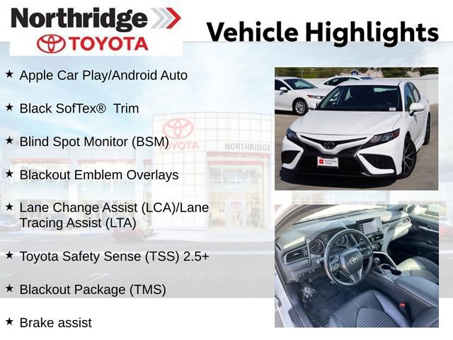 Used 2024 Toyota Camry SE image 2