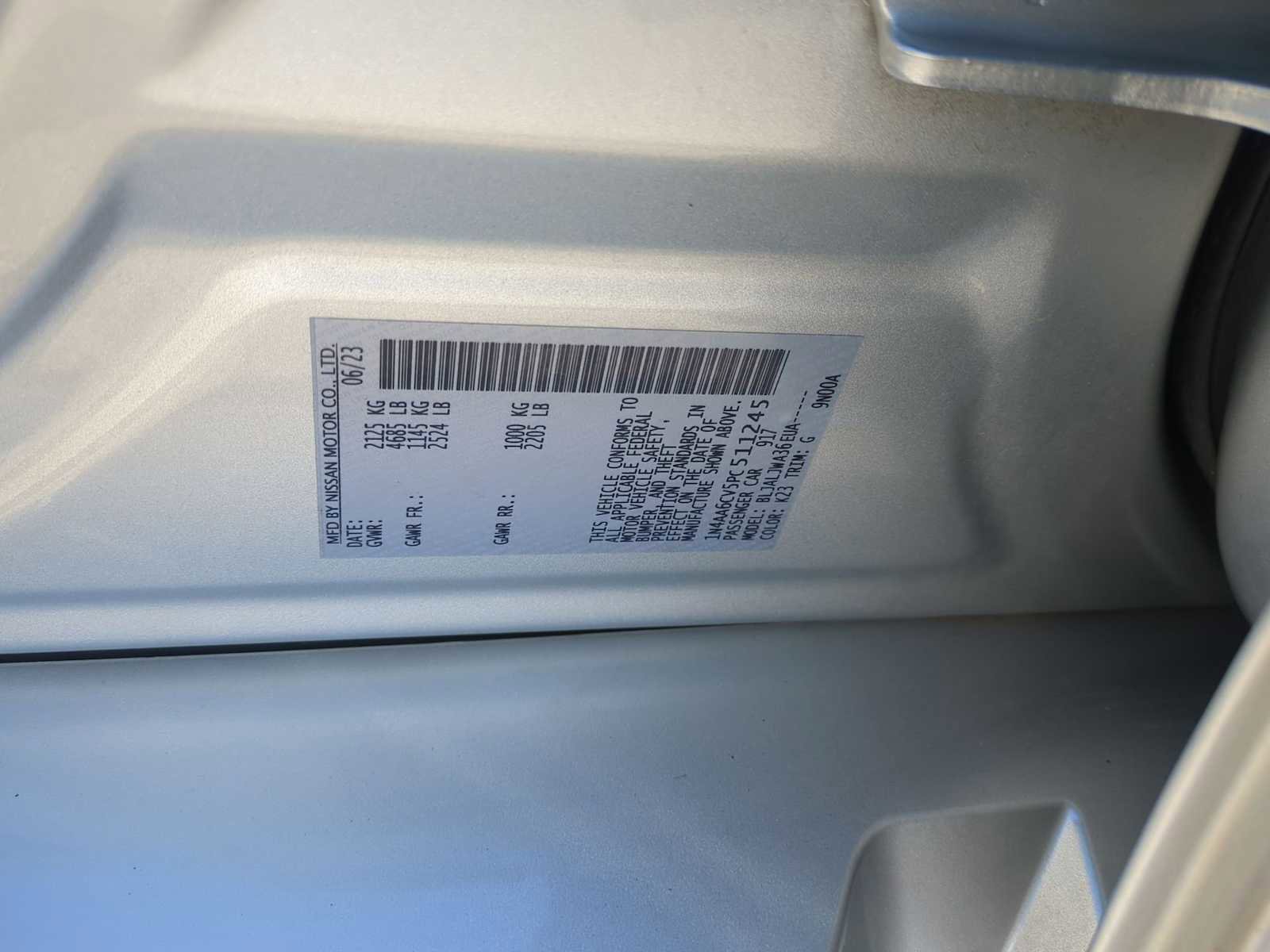 Used 2023 Nissan Maxima SV w/ Floor Mat Group image 34