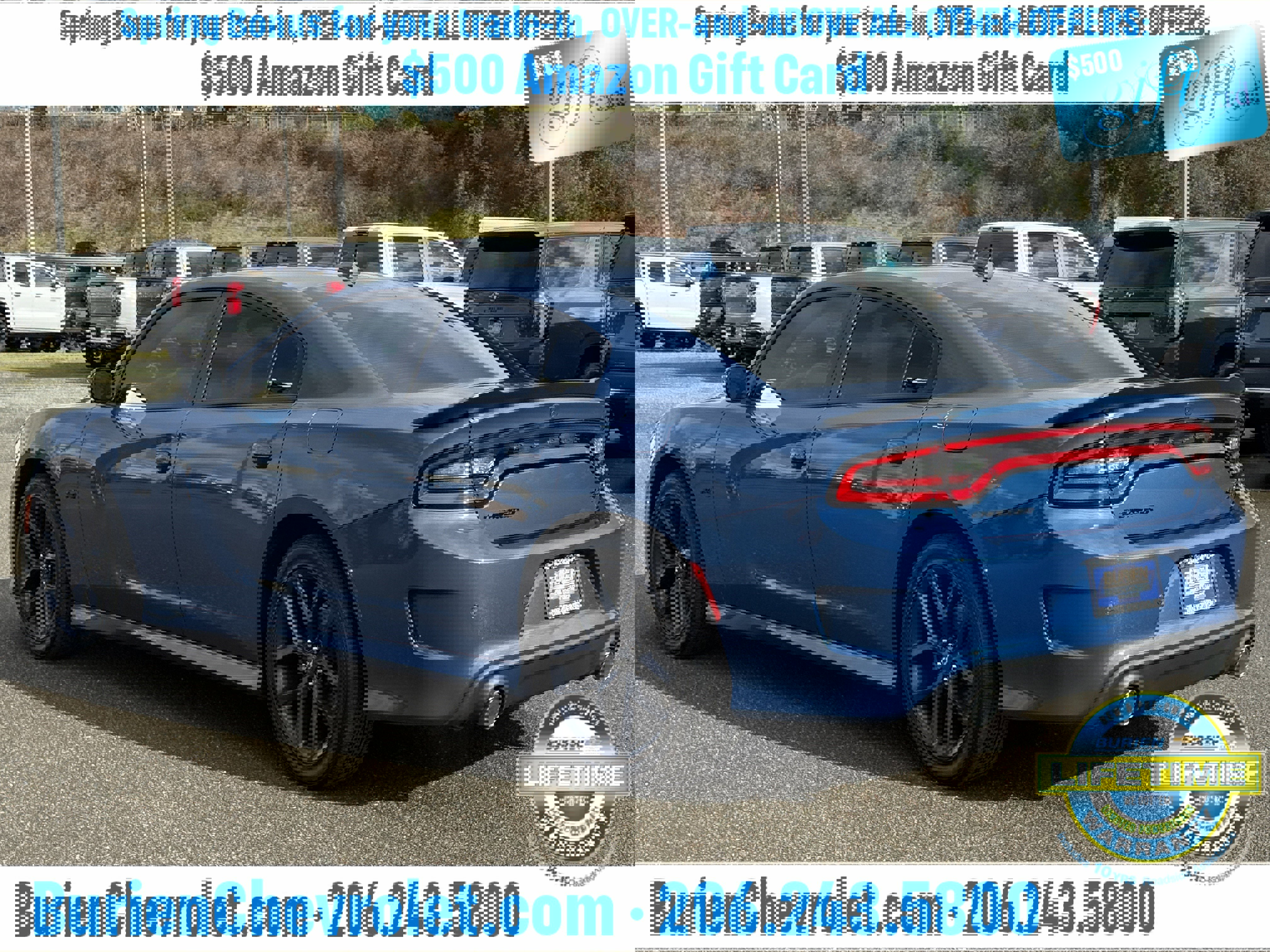 Used 2023 Dodge Charger R/T w/ Blacktop Package image 3