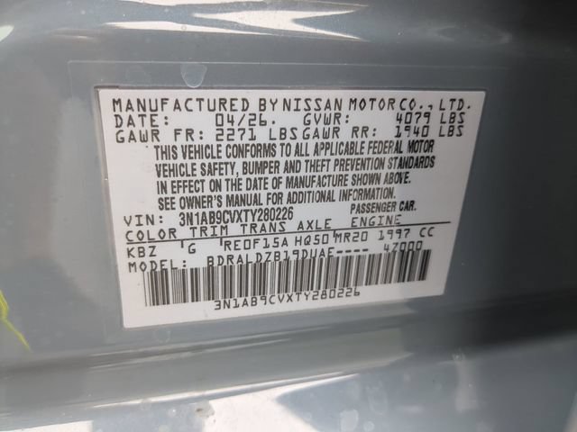 New 2026 Nissan Sentra SV w/ SV Convenience Package FWD image 33