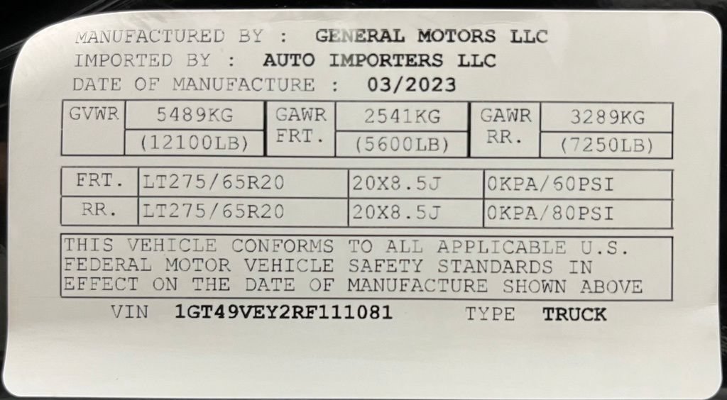 Used 2024 GMC Sierra 3500 AT4 w/ Technology Package AWD/4WD image 56